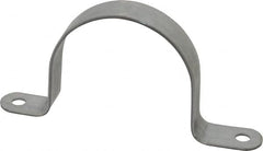 Thomas & Betts - 4 Pipe, Steel, Zinc Plated Pipe or Conduit Strap - 2 Mounting Holes - Strong Tooling