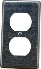 Thomas & Betts - Electrical Outlet Box Steel Device Cover - Includes Phillips Head Screw - Strong Tooling