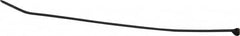 Thomas & Betts - 8.19" Long Black Nylon Standard Cable Tie - 40 Lb Tensile Strength, 1.04mm Thick, 50.8mm Max Bundle Diam - Strong Tooling