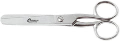 Clauss - 2" LOC, 6" OAL Carbon Steel Blunt Point Scissors - For Paper, Fabric - Strong Tooling