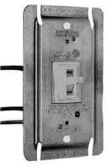 Pass & Seymour - 1 Pole, 120 VAC, 600 Watt, Specification Grade, Toggle, Wall and Dimmer Light Switch - Incandescent - Strong Tooling