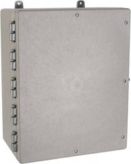 Thomas & Betts - Thermoplastic Standard Enclosure Hinge Flat Cover - NEMA 1, 2, 3, 4, 12, 3S, 3SX, 3X, 4X, 16-1/2" Wide x 20" High x 9-1/2" Deep - Strong Tooling