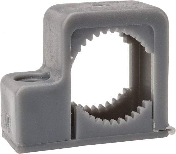 Thomas & Betts - 3/4" Pipe, PVC," Pipe or Conduit Snap Strap - 1 Mounting Hole - Strong Tooling