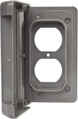 Thomas & Betts - Electrical Outlet Box Polycarbonate Duplex Receptacle Cover - Strong Tooling