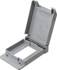 Thomas & Betts - Electrical Outlet Box Polycarbonate GFCI Receptacle Cover - Strong Tooling