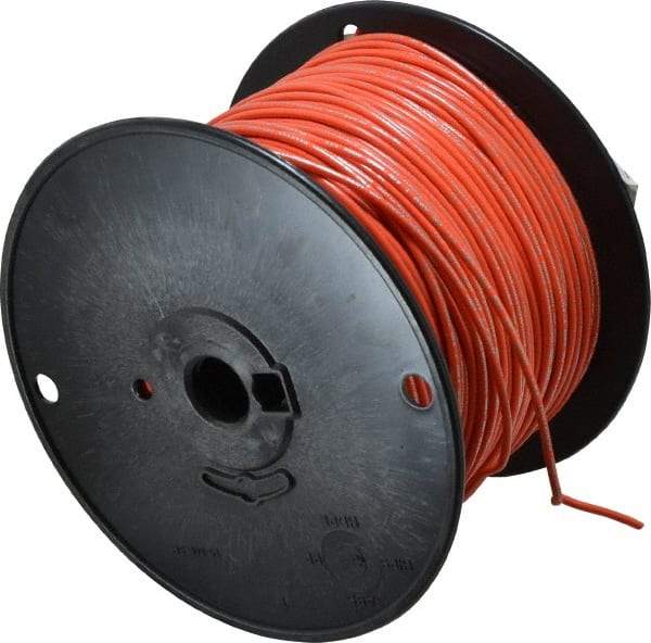 Southwire - 18 AWG, 16 Strand, Orange Machine Tool Wire - PVC, Acid, Moisture and Oil Resistant, 500 Ft. Long - Strong Tooling