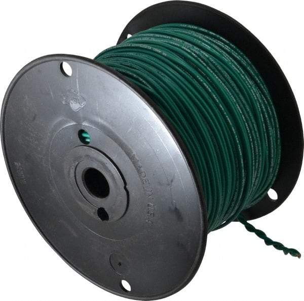 Southwire - 18 AWG, 16 Strand, Green Machine Tool Wire - PVC, Acid, Moisture and Oil Resistant, 500 Ft. Long - Strong Tooling