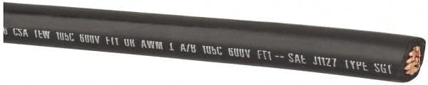 Southwire - 2 AWG, 19 Strand, Black Machine Tool Wire - PVC, Acid, Moisture and Oil Resistant, 500 Ft. Long - Strong Tooling