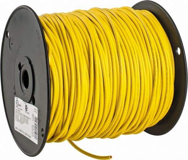 Southwire - 12 AWG, 65 Strand, Yellow Machine Tool Wire - PVC, Acid, Moisture and Oil Resistant, 500 Ft. Long - Strong Tooling