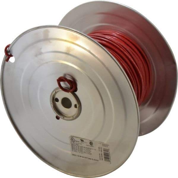 Southwire - 10 AWG, 105 Strand, Red Machine Tool Wire - PVC, Acid, Moisture and Oil Resistant, 500 Ft. Long - Strong Tooling