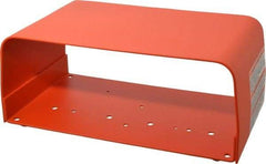 LINEMASTER - 6 Inch Long x 11 Inch Wide x 4-1/2 Inch High, Foot Switch Guard - For Use with Twin Foot Switches - Strong Tooling