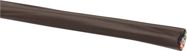 Southwire - 18 AWG, 5 Conductor, Brown Thermostat Cable - 250 Ft., 0.17 Inch Diameter, PVC Jacket, Sunlight Resistant - Strong Tooling