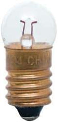 Value Collection - 0.741 Watt, 2.47 Volt, Incandescent Miniature & Specialty G3-1/2 Lamp - Miniature Screw Base, 0.01 to 0.999 Equivalent Range, Warm (1,000 to 3,000), Dimmable, 1" OAL - Strong Tooling