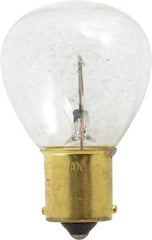 Value Collection - 24.242 Watt, 6.2 Volt, Incandescent Miniature & Specialty RP11 Lamp - Bayonet Base, 5 to 49 Equivalent Range, Warm (1,000 to 3,000), Dimmable, 2-1/4" OAL - Strong Tooling