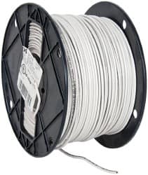 Southwire - THHN/THWN, 14 AWG, 15 Amp, 500' Long, Solid Core, 1 Strand Building Wire - White, Thermoplastic Insulation - Strong Tooling