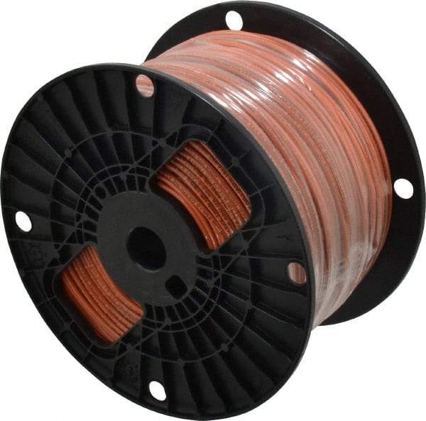 Southwire - THHN/THWN, 14 AWG, 15 Amp, 500' Long, Solid Core, 1 Strand Building Wire - Orange, Thermoplastic Insulation - Strong Tooling