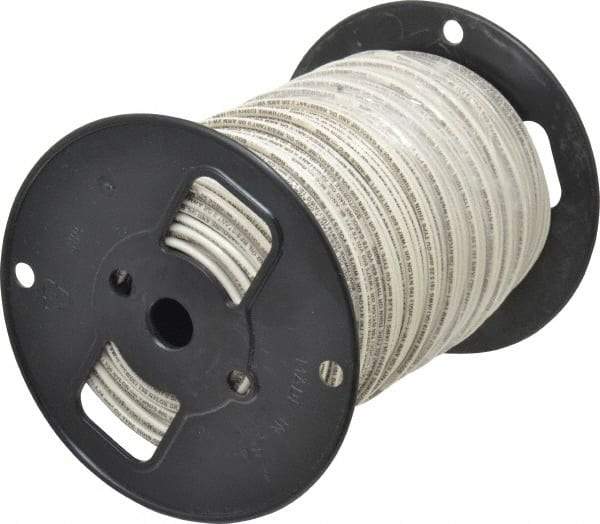 Southwire - THHN/THWN, 10 AWG, 30 Amp, 500' Long, Solid Core, 1 Strand Building Wire - White, Thermoplastic Insulation - Strong Tooling