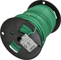 Southwire - THHN/THWN, 10 AWG, 30 Amp, 500' Long, Solid Core, 1 Strand Building Wire - Green, Thermoplastic Insulation - Strong Tooling