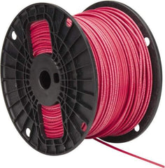 Southwire - THHN/THWN, 14 AWG, 15 Amp, 500' Long, Stranded Core, 19 Strand Building Wire - Red, Thermoplastic Insulation - Strong Tooling