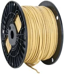 Southwire - THHN/THWN, 14 AWG, 15 Amp, 500' Long, Stranded Core, 19 Strand Building Wire - Yellow, Thermoplastic Insulation - Strong Tooling