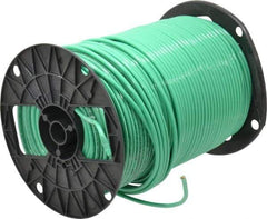 Southwire - THHN/THWN, 10 AWG, 30 Amp, 500' Long, Stranded Core, 19 Strand Building Wire - Green, Thermoplastic Insulation - Strong Tooling