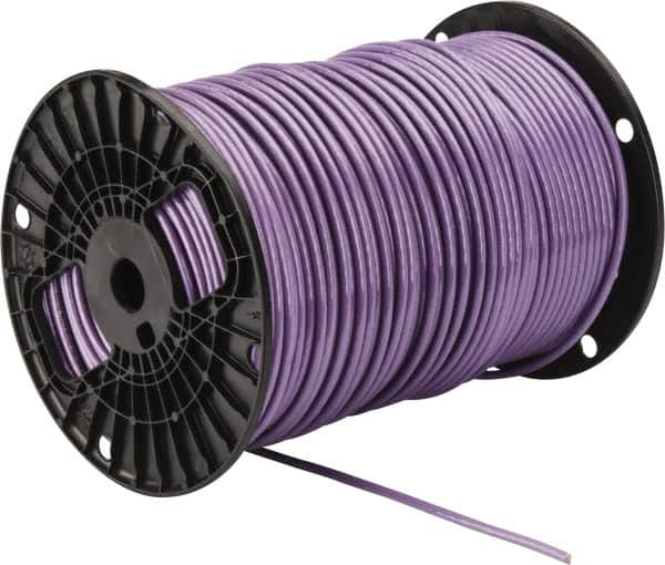 Southwire - THHN/THWN, 10 AWG, 30 Amp, 500' Long, Stranded Core, 19 Strand Building Wire - Purple, Thermoplastic Insulation - Strong Tooling