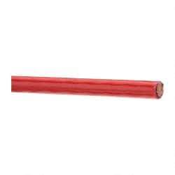 Southwire - THHN/THWN, 6 AWG, 55 Amp, 500' Long, Stranded Core, 19 Strand Building Wire - Red, Thermoplastic Insulation - Strong Tooling