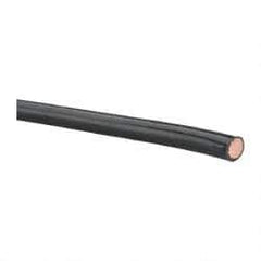 Southwire - THHN/THWN, 4 AWG, 70 Amp, 500' Long, Stranded Core, 19 Strand Building Wire - Black, Thermoplastic Insulation - Strong Tooling