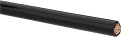 Southwire - THHN/THWN, 2 AWG, 95 Amp, 500' Long, Stranded Core, 19 Strand Building Wire - Black, Thermoplastic Insulation - Strong Tooling