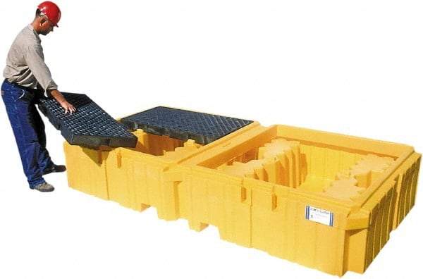 UltraTech - 535 Gallon Sump, IBC Pallet - 125 Inch Long x 62 Inch Wide x 22 Inch High, 2 Totes - Strong Tooling