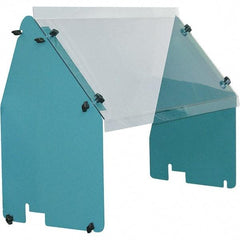 Dynabrade - Front and Side Shield Kit - Use With Metal Capture Downdraft Tables Includes Clear Panel - Strong Tooling