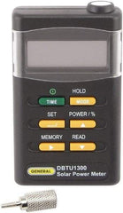 General - LCD Display Power Meter - Includes Batteries, Carrying Case, Tripod Mounting Screw, User Manual - Strong Tooling