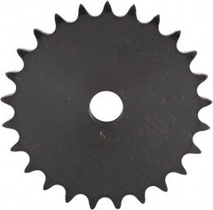 U.S. Tsubaki - 42 Teeth, 1" Chain Pitch, Chain Size 80, "A" Plate Roller Chain Sprocket - 1-1/4" Bore Diam, 13.382" Pitch Diam, 13.94" Outside Diam - Strong Tooling