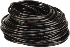 Southwire - THHN/THWN, 6 AWG, 55 Amp, 100' Long, Stranded Core, 19 Strand Building Wire - Black, Thermoplastic Insulation - Strong Tooling