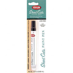 Krylon - 0.33 oz Black Gloss Finish Paint Pen - Pen, Direct to Metal, 565 gL VOC Compliance - Strong Tooling