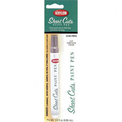 Krylon - 0.33 oz Chrome Metallic Finish Paint Pen - Pen, Direct to Metal, 742 gL VOC Compliance - Strong Tooling