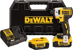 DeWALT - 20 Volt, 1/4" Drive, 20, 125, 152 Ft/Lb Torque, Cordless Impact Driver - 1000, 2800, 3250 RPM, 2 Lithium-Ion Batteries Included - Strong Tooling