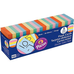 Pacon - 1,000 Blank Flash Cards - 2 x 3" - Strong Tooling