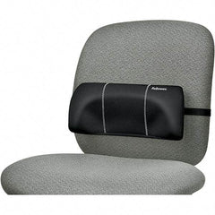 FELLOWES - Black Back Support - For Office Chairs, Car Seat & Home Use - Strong Tooling