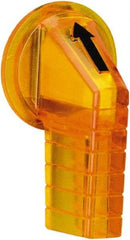 Schneider Electric - 30mm, Amber, Selector Switch Gloved Hand Knob - For Use with 9001K Selector Switches and Harmony 9001K/SK/KX Pushbuttons - Strong Tooling