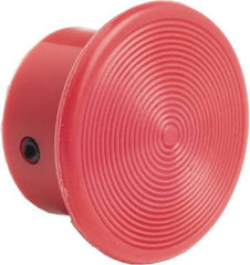 Schneider Electric - Extended Mushroom Head Pushbutton Switch 1-3/8" Screw-On Knob - Red, Round Button, Nonilluminated - Strong Tooling