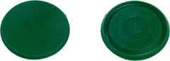 Schneider Electric - Pushbutton Switch Color Insert - Green, Round Button, Nonilluminated - Strong Tooling