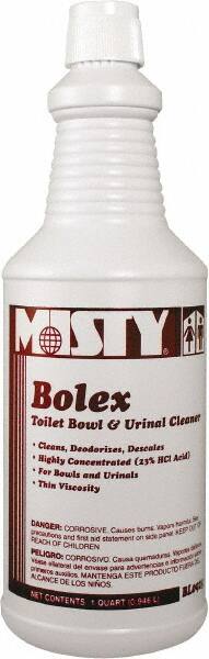 Misty - 32 oz Bottle Liquid Toilet Bowl Cleaner - Wintergreen Scent, Nonacidic, Toilets - Strong Tooling