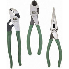 SK - Plier Sets - 3PC 8"LN 10"T/G 8"HD PUMP PLIER SET - Strong Tooling