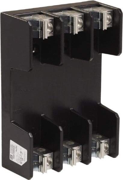 Square D - 3 Pole, 600 Volt, 100 Amp, Surface Mount Fuse Holder - Compatible with R Class Fuse - Strong Tooling