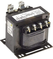 Square D - 150 VA, Top Mount Fuse Block Control Transformer - 50/60 Hz, 3.59 Inch Deep x 3.2 Inch High - Strong Tooling