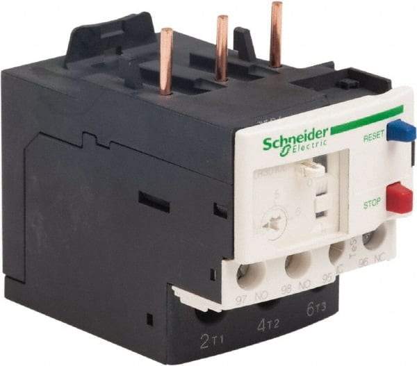 Schneider Electric - 3 Pole, NEMA Size 00-1, 4 to 6 Amp, 690 VAC, Thermal NEMA Overload Relay - Trip Class 20, For Use with LC1D09, LC1D12, LC1D18, LC1D25, LC1D32 and LC1D38 - Strong Tooling