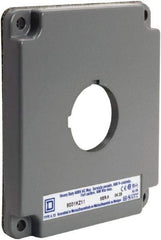 Schneider Electric - 1 Hole, 30mm Hole Diameter, Zinc Alloy Pushbutton Switch Enclosure - 3, 13 NEMA Rated - Strong Tooling