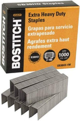 Stanley Bostitch - 0.19" Leg Length, Steel Heavy Duty Stapler Staples - 180 Sheet Capacity, For Use with Bostitch B380HD - Strong Tooling