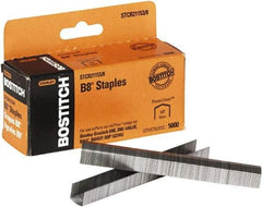 Stanley Bostitch - 0.38" Leg Length, Steel Standard Staples - 45 Sheet Capacity, For Use with Bostitch B8 Staplers - Strong Tooling